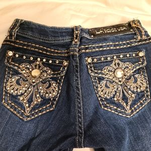 LA Idol Jeans- Stretch butt hugging-size 3